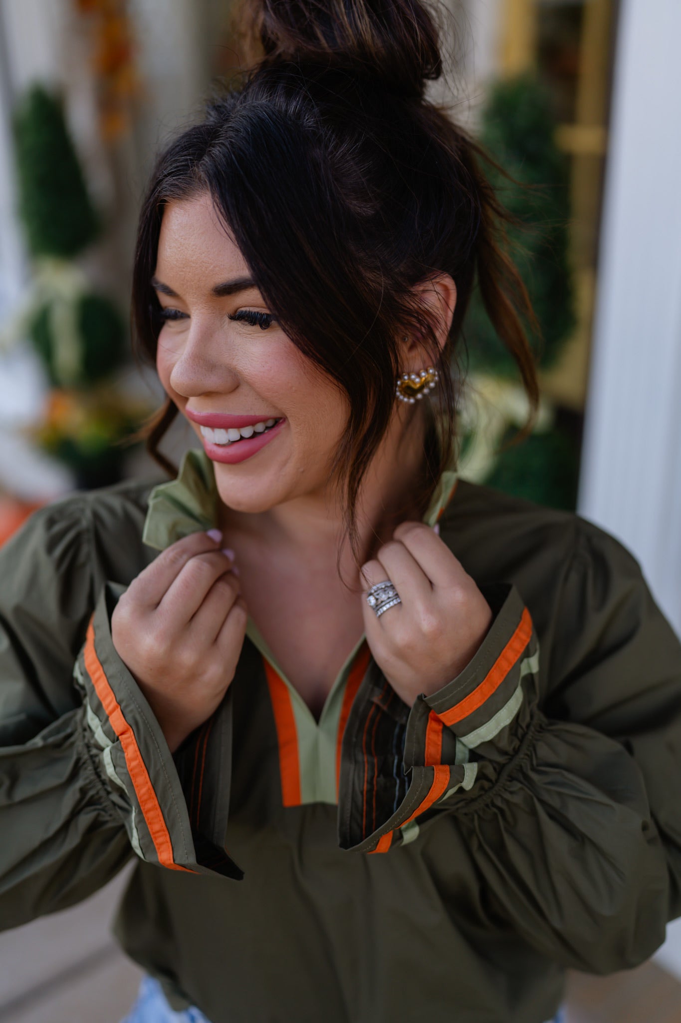 The Amy Top - Olive