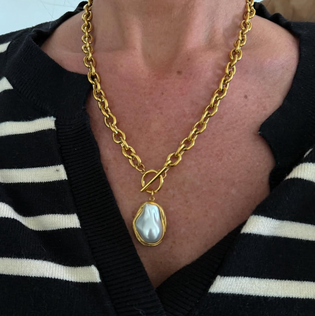 Pearl Drop Necklace