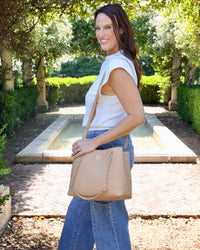 Blair Tote Tan Bag - Caroline Hill