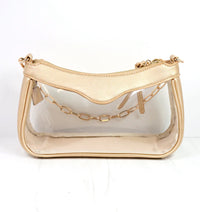 Cassidy Clear Crossbody GOLD - Caroline Hill