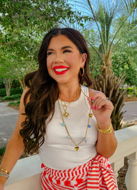 Sitting Pretty Gold Necklace