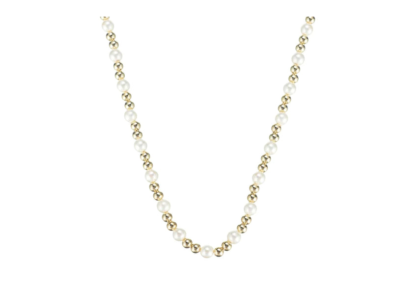 Natalie Wood Design Adorned Pearl Mini Beaded Necklaces