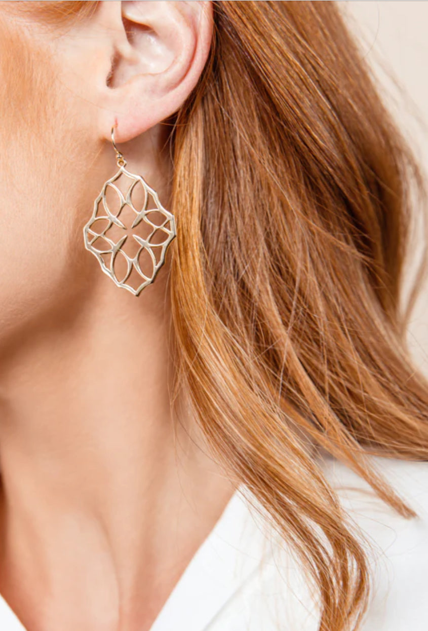 Natalie Wood Design Believer Large Drop Earrings