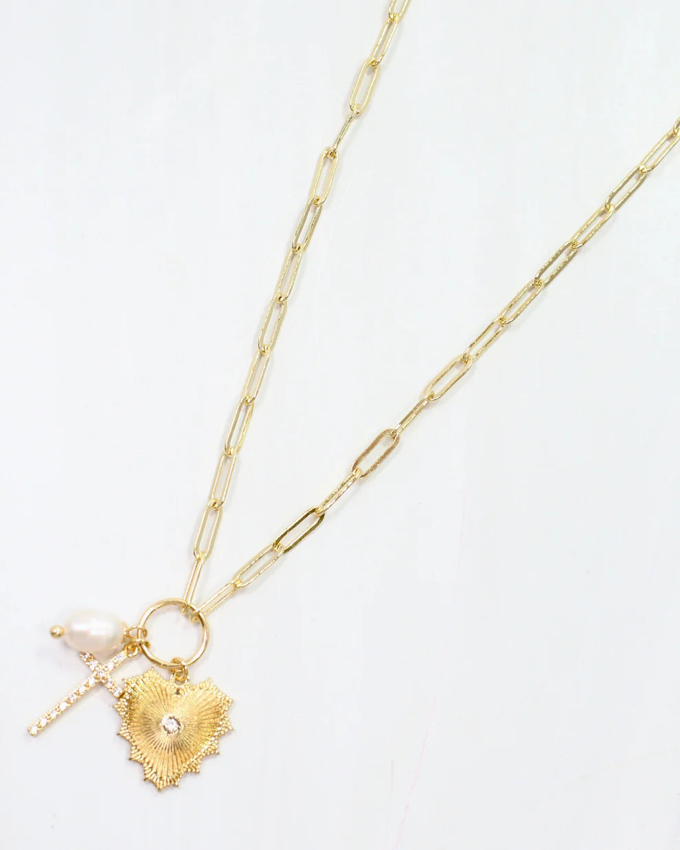 Culbreth Charm Necklace Gold
- Caroline Hill