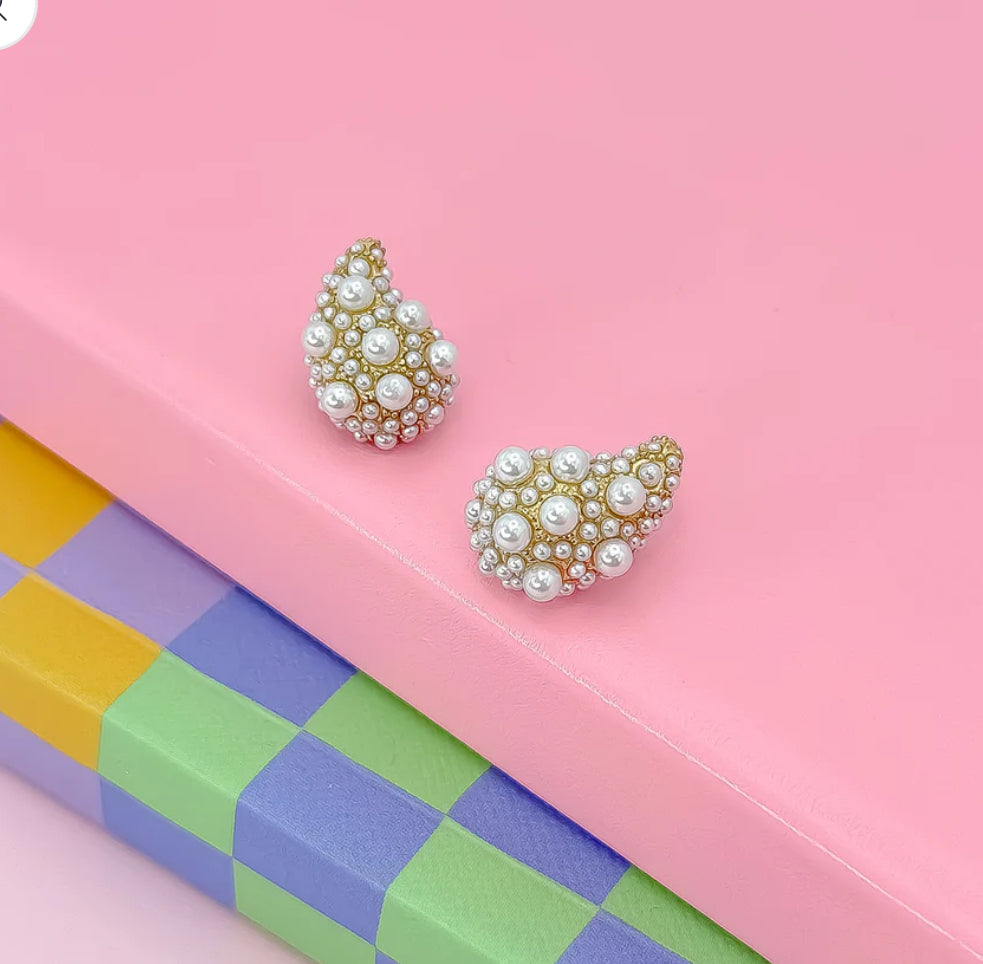 Pearl Pop Drop Earrings