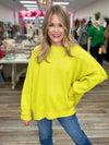 The Lily Lime Sweater