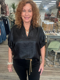 The Sloane Top - Black