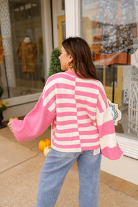 The Ashley Sweater - Pink
