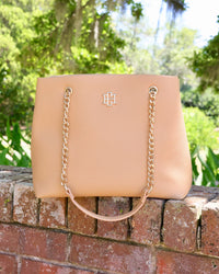 Blair Tote Tan Bag - Caroline Hill
