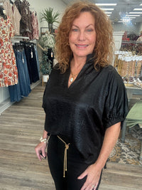 The Sloane Top - Black