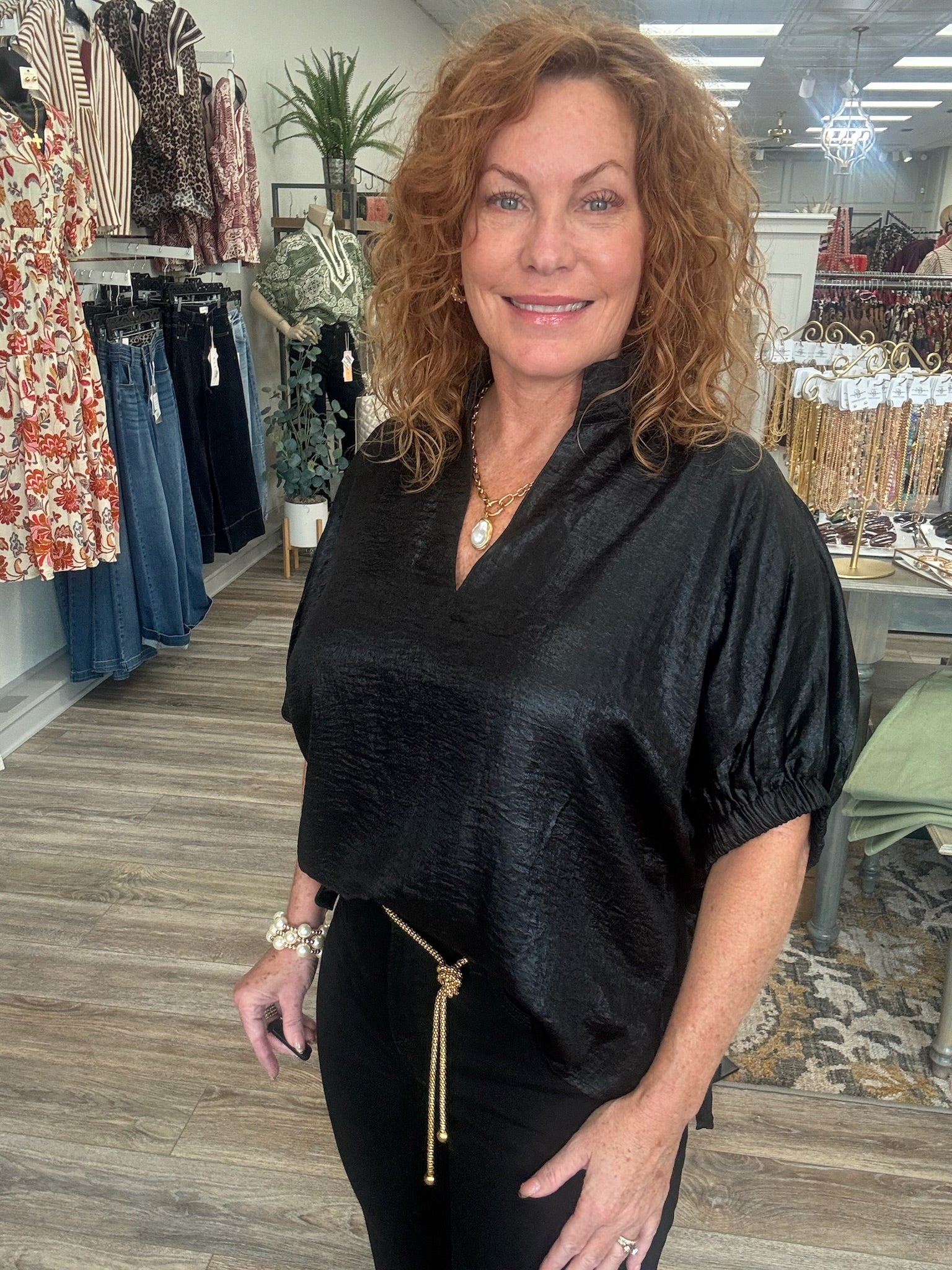 The Sloane Top - Black