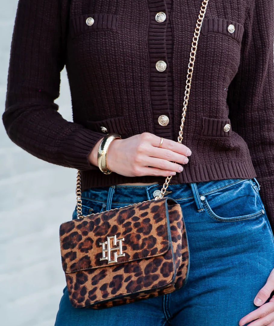 Rory Crossbody Spotted Saddle - Caroline Hill