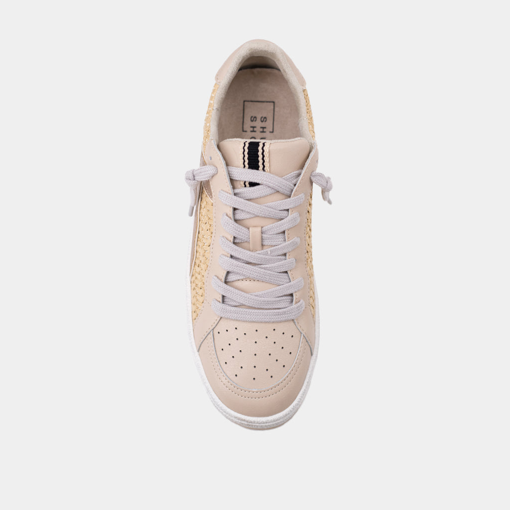 The SALMA natural sneakers