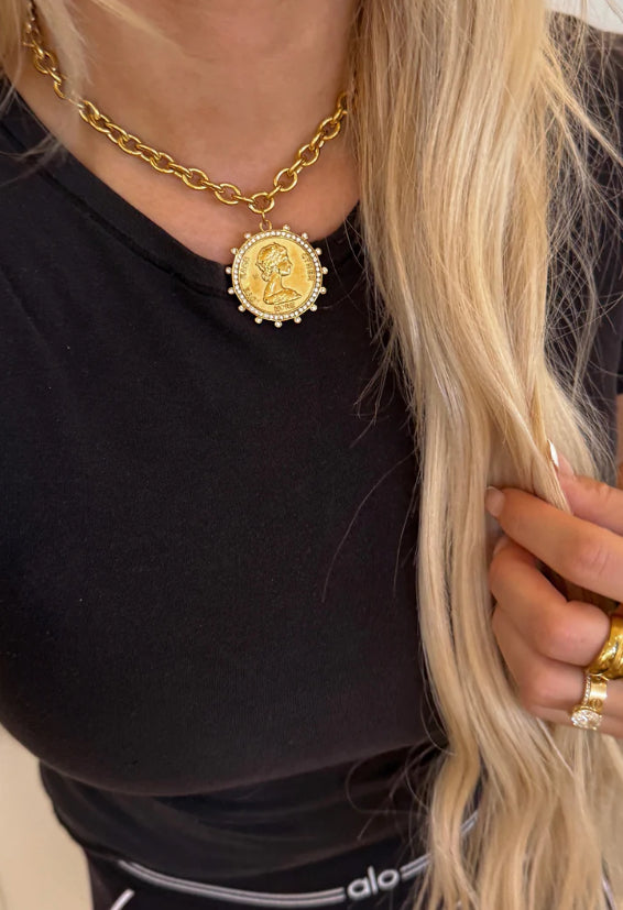 Small Coin Necklace