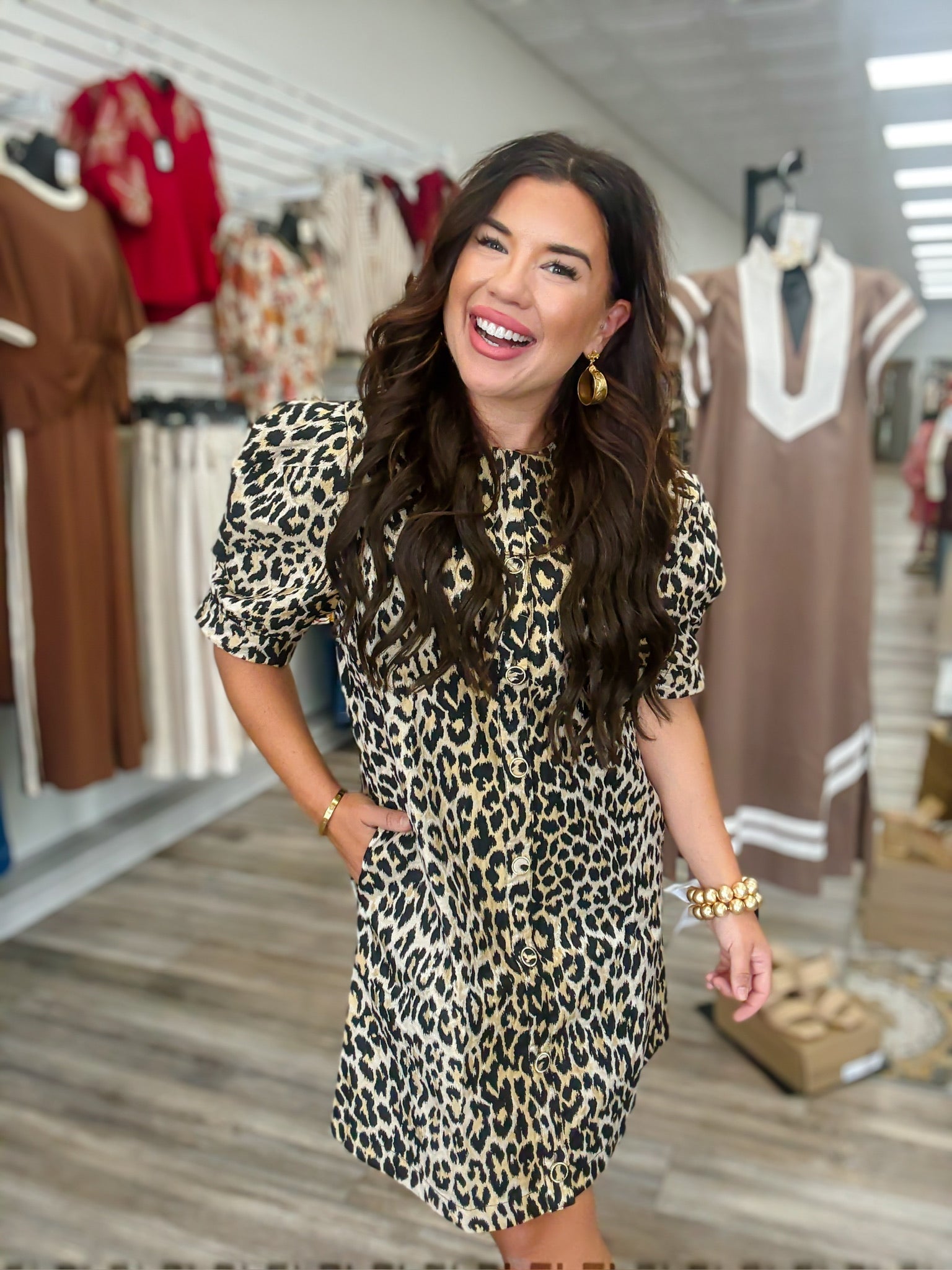 The Lola Leopard Dress