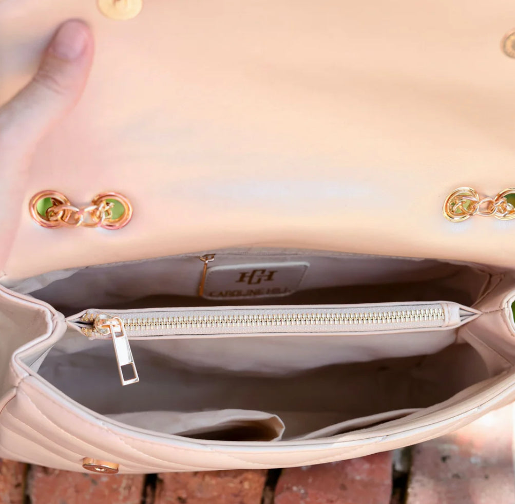 Mia Crossbody Bag Latte - Caroline Hill