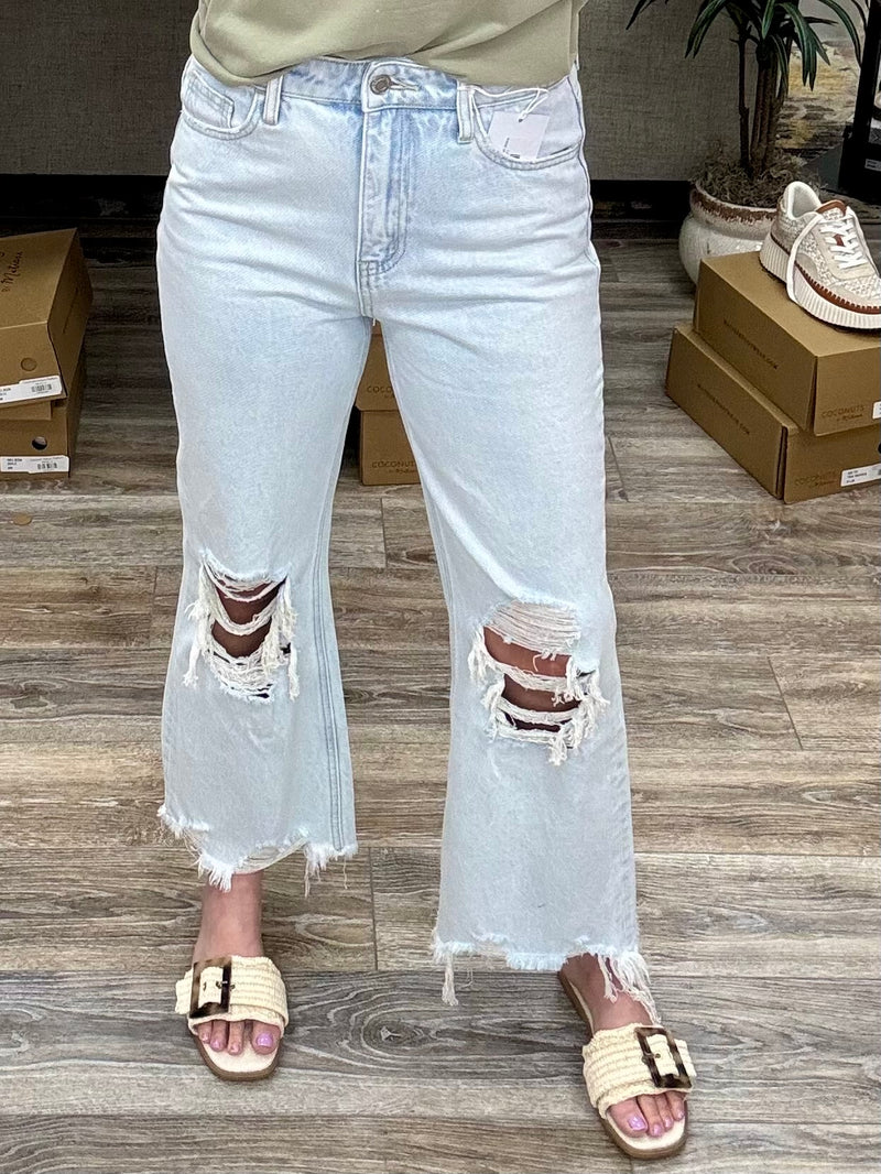 Leslie 90’s Vintage flare Vervet Jeans