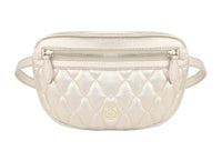 Natalie Wood Design Grace Belt Bag in Gold Metallic