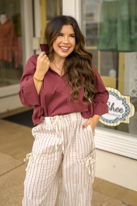 The Wendy Top - Wine