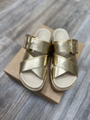 Matisse Micah Platform Sandal in Gold
