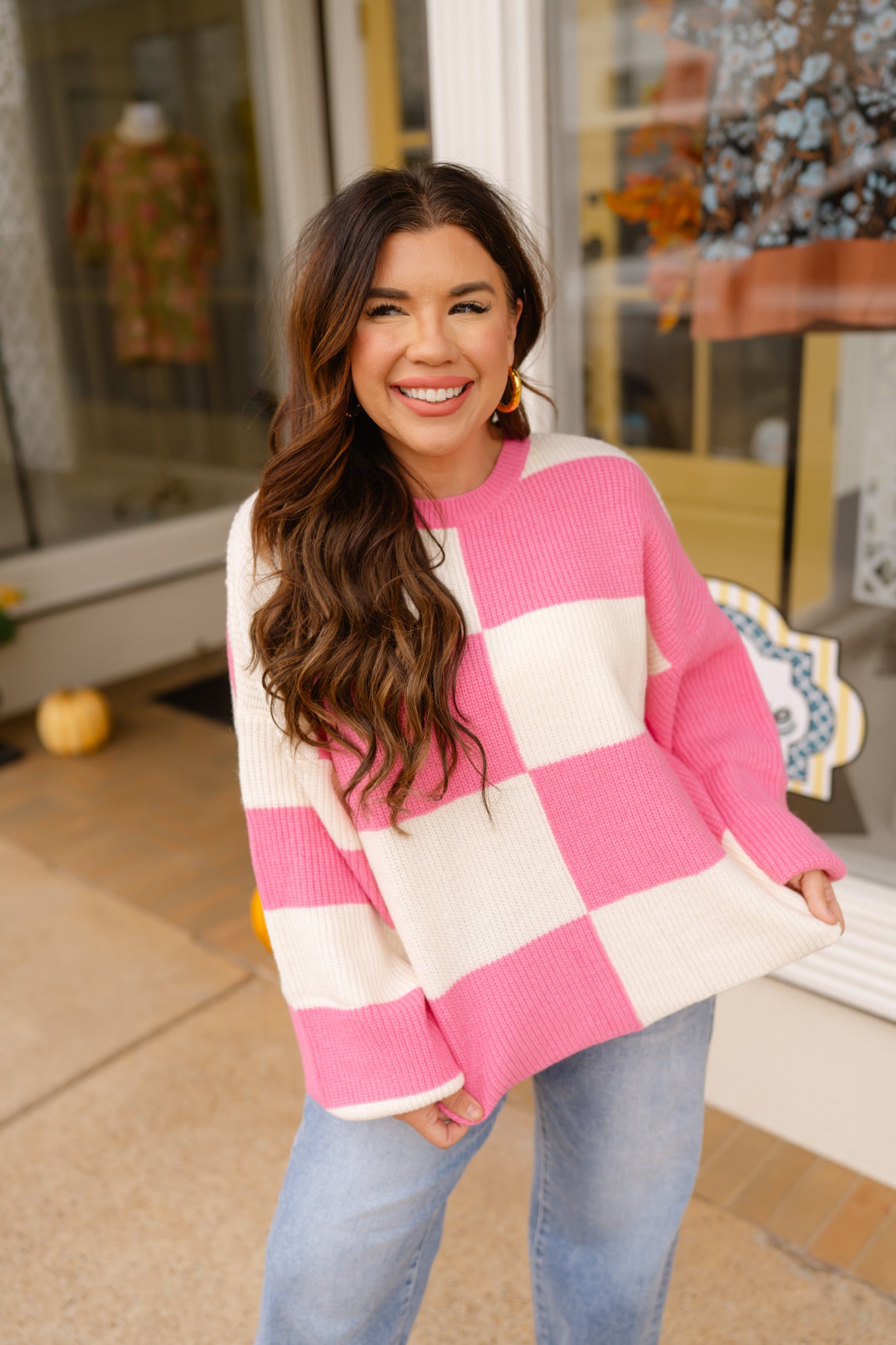 The Ashley Sweater - Pink