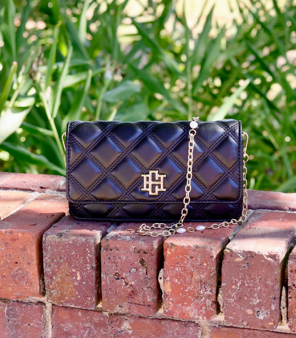 Brynleigh Clutch Crossbody Black - Caroline Hill