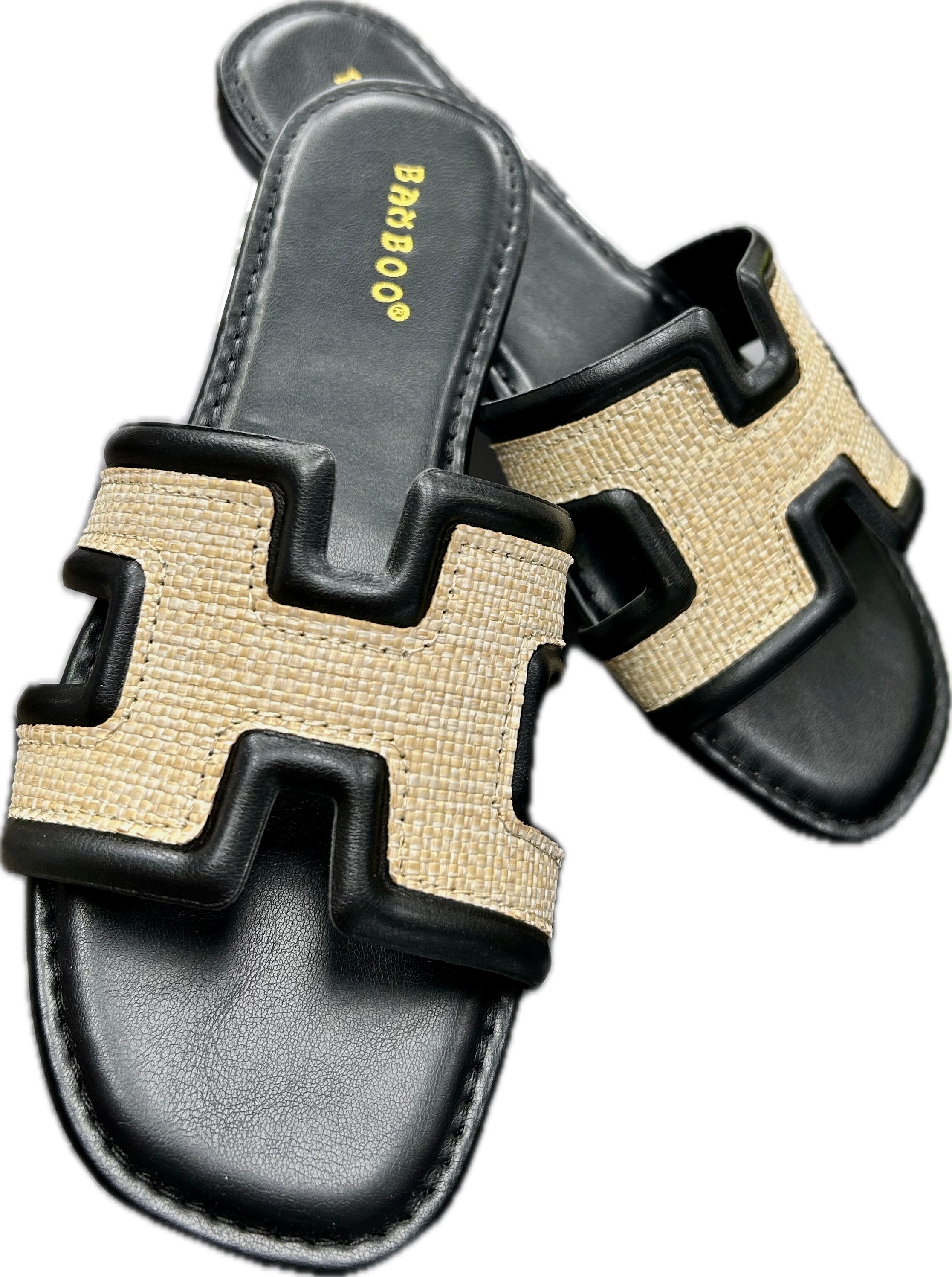 Justice Black Sandal