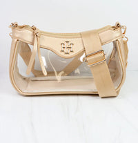 Cassidy Clear Crossbody GOLD - Caroline Hill