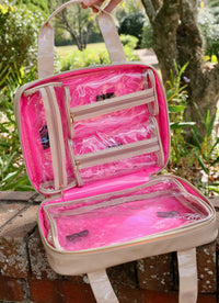 Caroline Hill Punta Cana Large Case Nude Patent