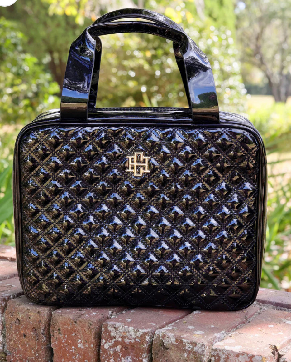 Caroline Hill Punta Cana Large Case Black Patent