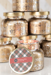 Christmas Bliss Holiday Mercury Jar Candle
