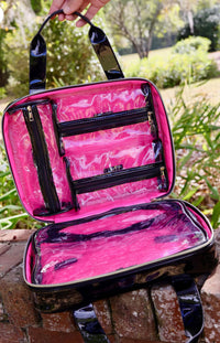 Caroline Hill Punta Cana Large Case Black Patent