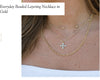 Natalie Wood Design Everyday Beaded Layering Necklace in Gold