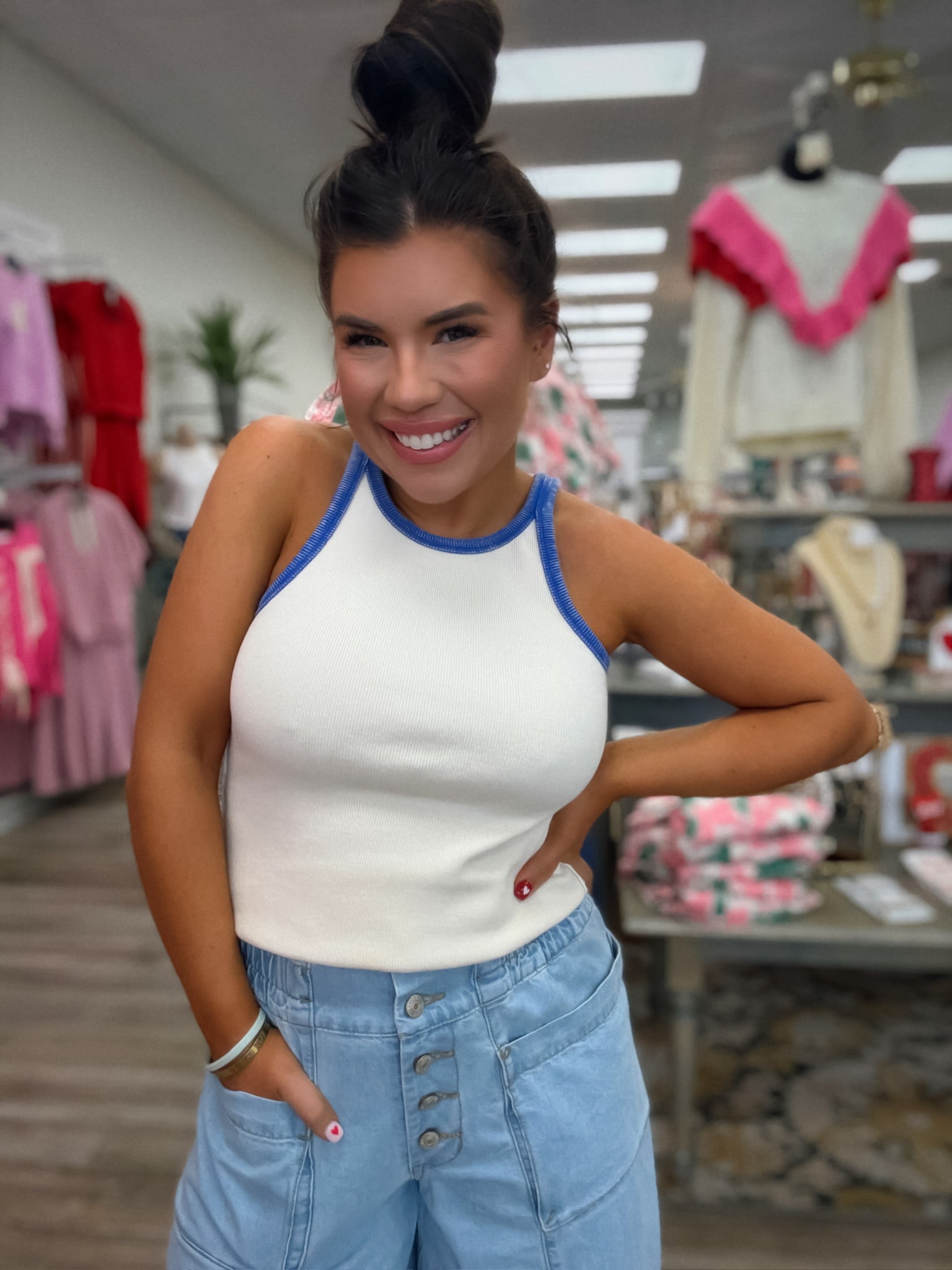 The Tiffany Tank Top