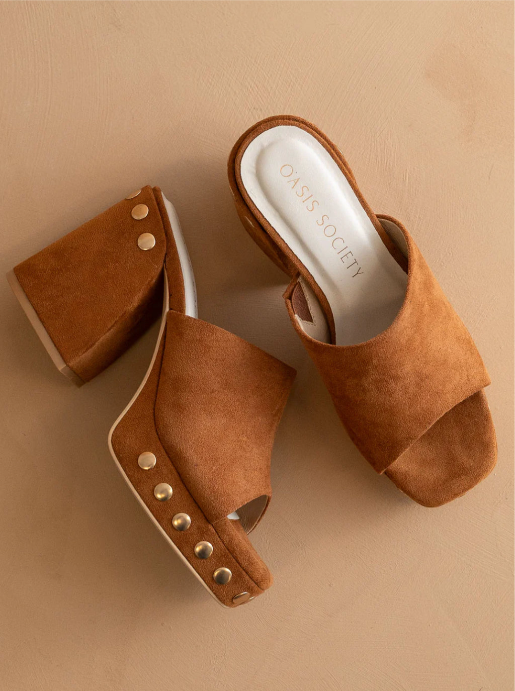 The LEONA wedge - Caramel