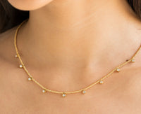 Brenda Grands Beaded Crystal Necklace
