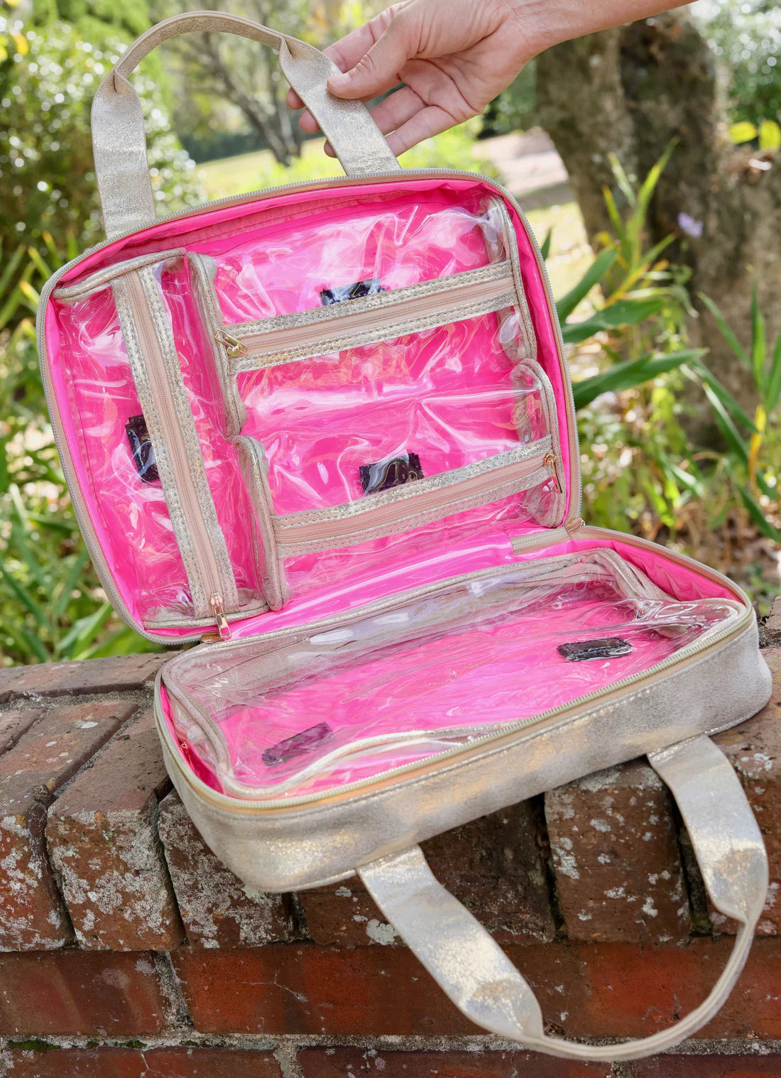 Caroline Hill Punta Cana Large Case Champagne Pop