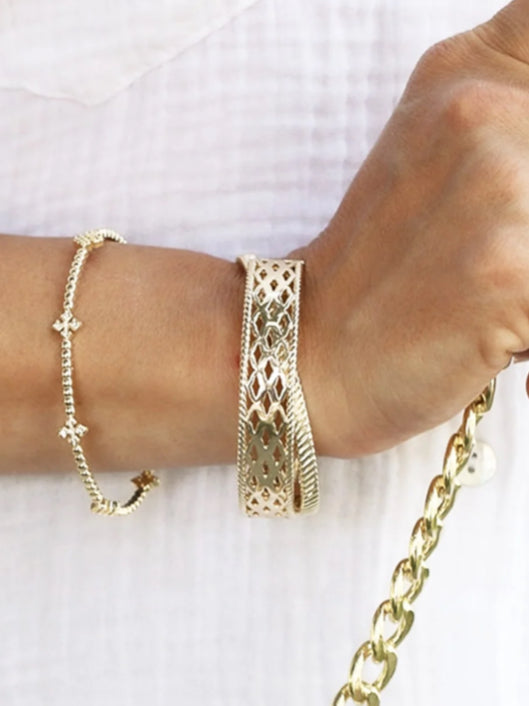 Natalie Wood Design Graceful Mini Cuff Bracelets