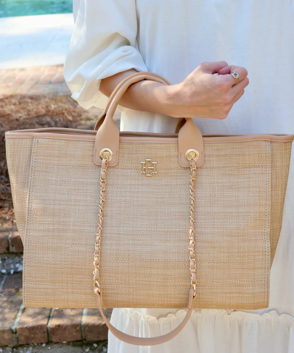 Melissa Tote Bag Natural Tan