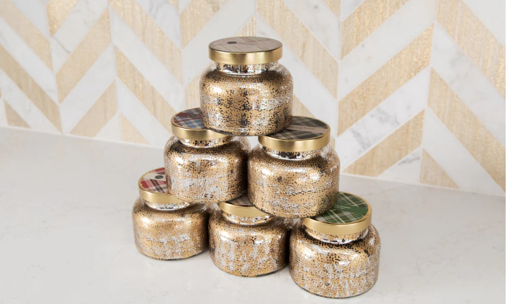 Christmas Bliss Holiday Mercury Jar Candle