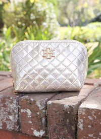 Caroline Hill Capri Large Pouch Champagne Pop