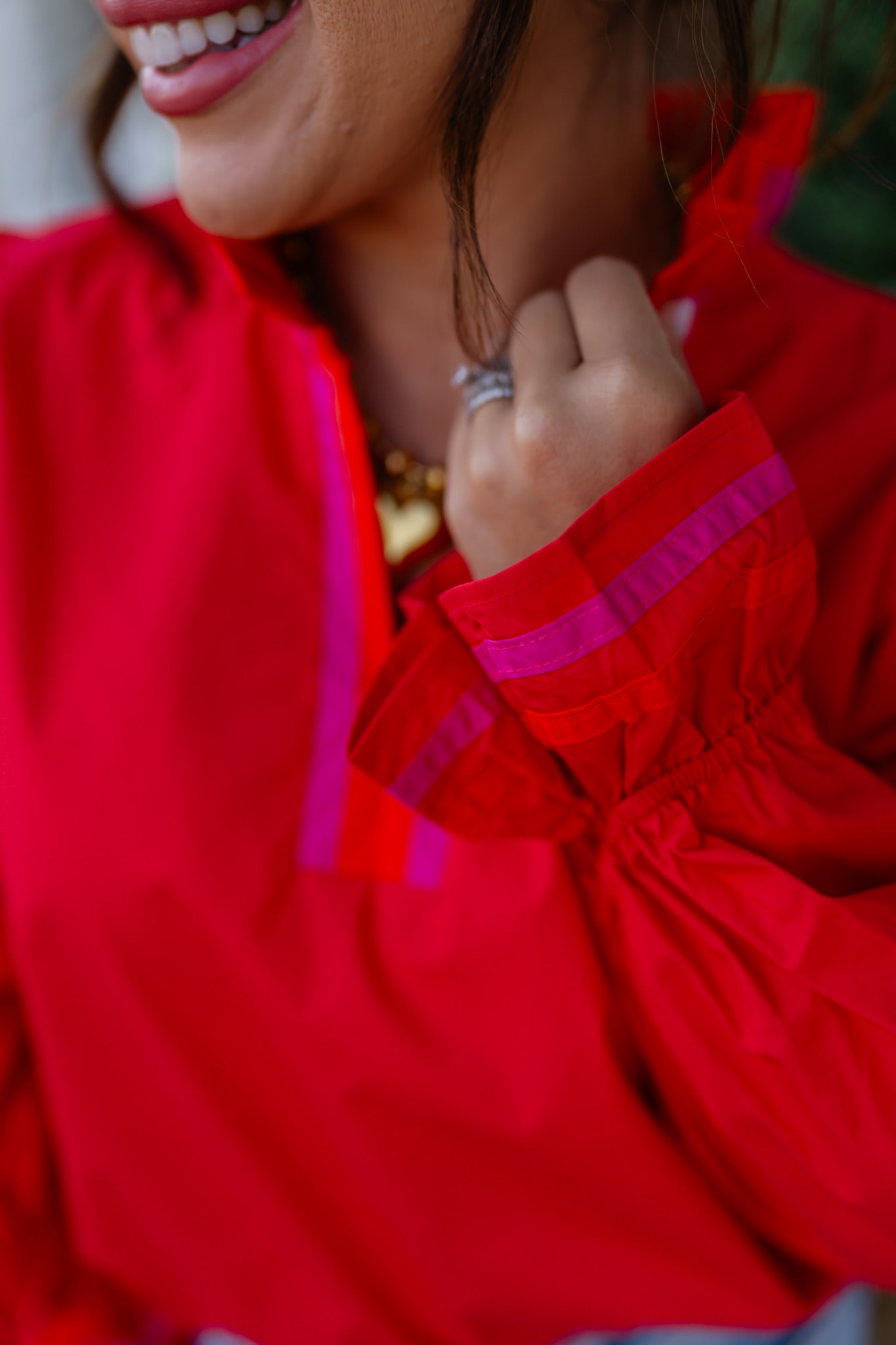 The Amy Top - Red