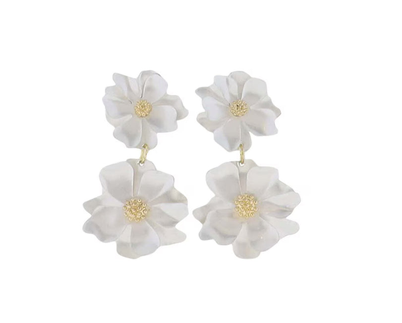 The Marie Flower Earring