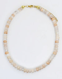 Nude Gemstone Necklace