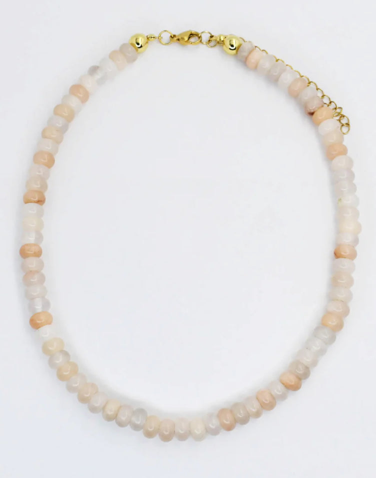 Nude Gemstone Necklace