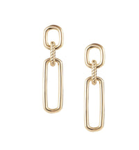 Natalie Wood Design She's Spicy Link Statement Earrings