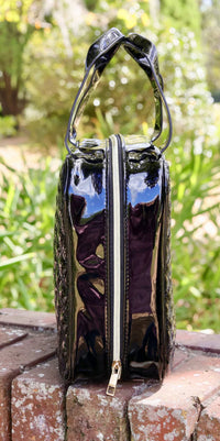 Caroline Hill Punta Cana Large Case Black Patent