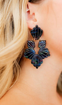 Michelle - Black Iridescent