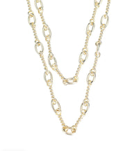 Natalie Wood Design She's Spicy Chain Link Necklace in Gold