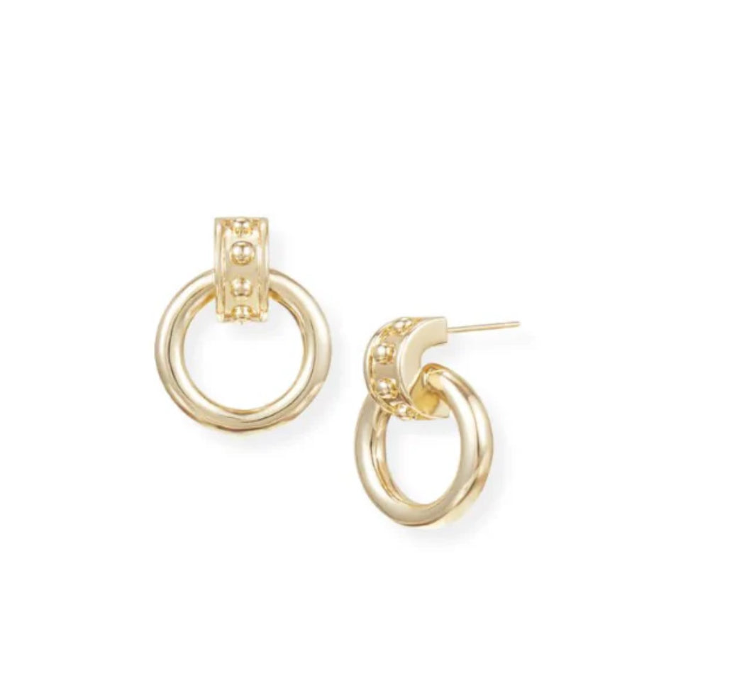 Natalie Wood Design - Enchanted Doorknocker Earrings